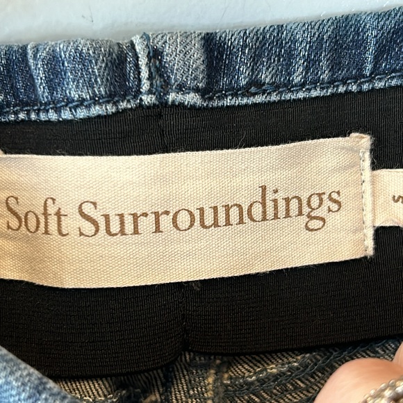 Soft Surroundings Denim Blue Jeggings - Picture 8 of 15